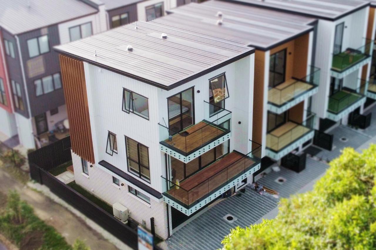 Luxury Brand New Designer Living Apartment Auckland Exterior foto